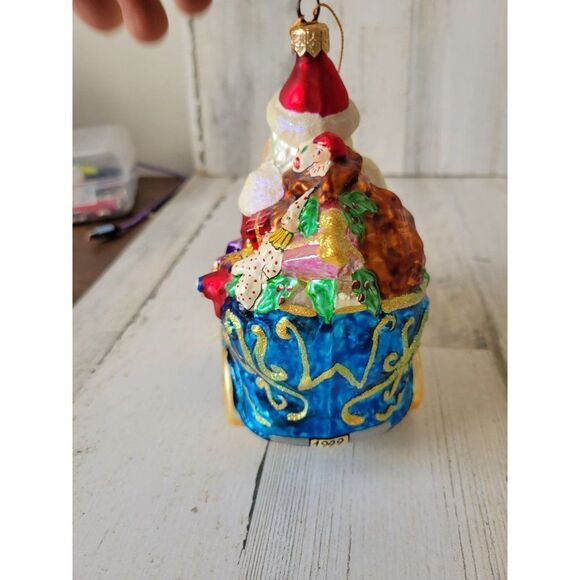 Radko royal roadster Santa large car toys ornament vintage Xmas tree - Picture 3 of 8